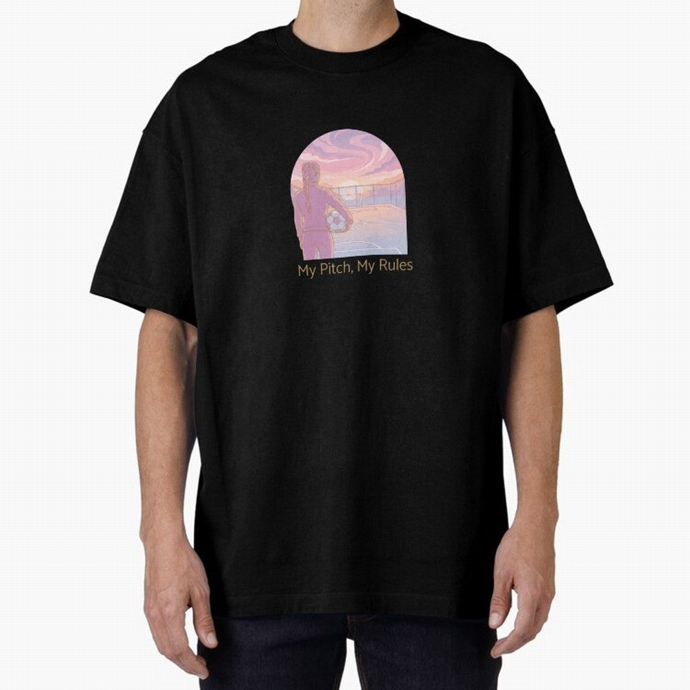 My Pitch My Rules Female Soccer Empowerment Classic T-Shirt Celebrate Football Heritage in the FIFA World Cup 2026 Group Stage Journey through CR7 and Messi Highlights, Argentina and Brazil Pride, Vintage Soccer Flavor, Modern Football Stars,