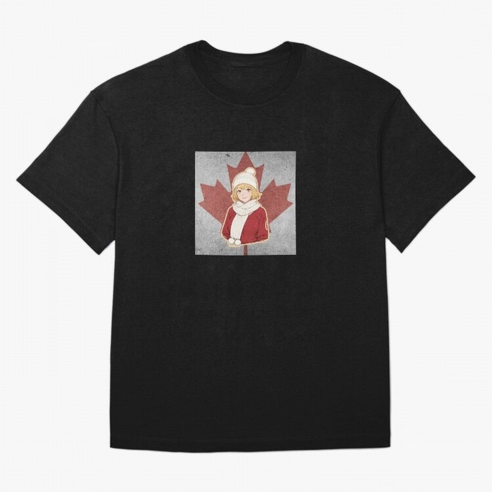 Canada Anime Football Fan Girl World Cup Edition Classic T-Shirt Spotlight Match Day Hype around FIFA World Cup 2026 Group Stage, Messi, Brazil, Retro Football Energy, Iconic Rivalries, Trophy Chase Drama and Stadium Atmosphere; Built for