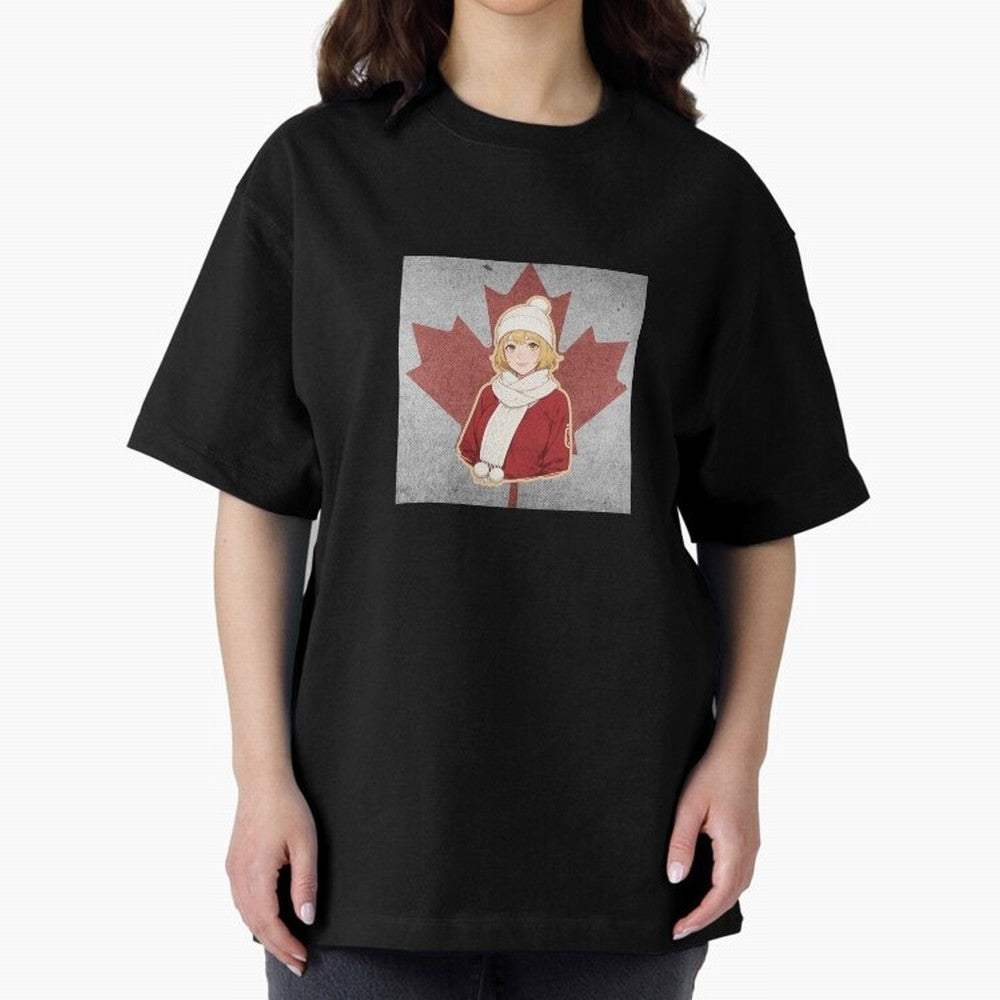 Canada Anime Football Fan Girl World Cup Edition Classic T-Shirt Spotlight Match Day Hype around FIFA World Cup 2026 Group Stage, Messi, Brazil, Retro Football Energy, Iconic Rivalries, Trophy Chase Drama and Stadium Atmosphere; Built for