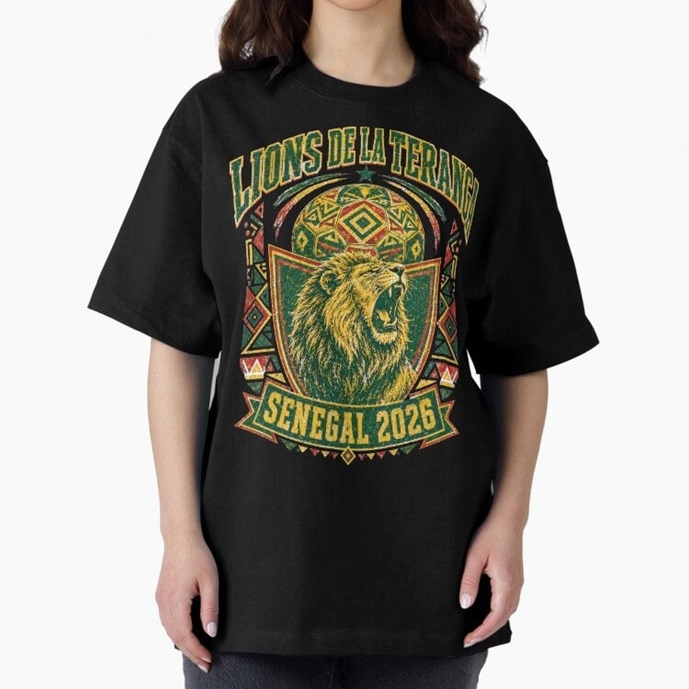 Lions De La Teranga Senegal 2026 World Cup Soccer T-Shirt Classic T-Shirt Make the Season About FIFA World Cup 2026 USA Canada Mexico Spirit, Connected to Brazil, CR7 and Messi, Worldwide Fan Energy, Dramatic Goals, Stadium Lights and Championship