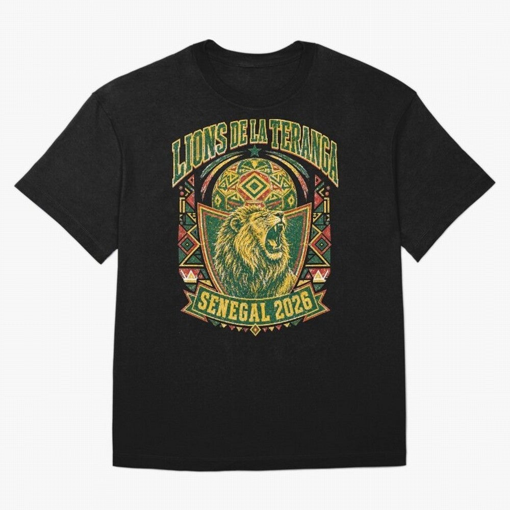 Lions De La Teranga Senegal 2026 World Cup Soccer T-Shirt Classic T-Shirt Make the Season About FIFA World Cup 2026 USA Canada Mexico Spirit, Connected to Brazil, CR7 and Messi, Worldwide Fan Energy, Dramatic Goals, Stadium Lights and Championship