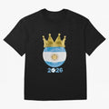 Argentina Football Champion Crown 2026 Classic T-Shirt Bring World Football Passion into FIFA World Cup 2026 Group Stage Connected to Messi, CR7 and Mbappe, England Energy, Football Festival Excitement, Trophy Ambitions, Country Rivalries and Star