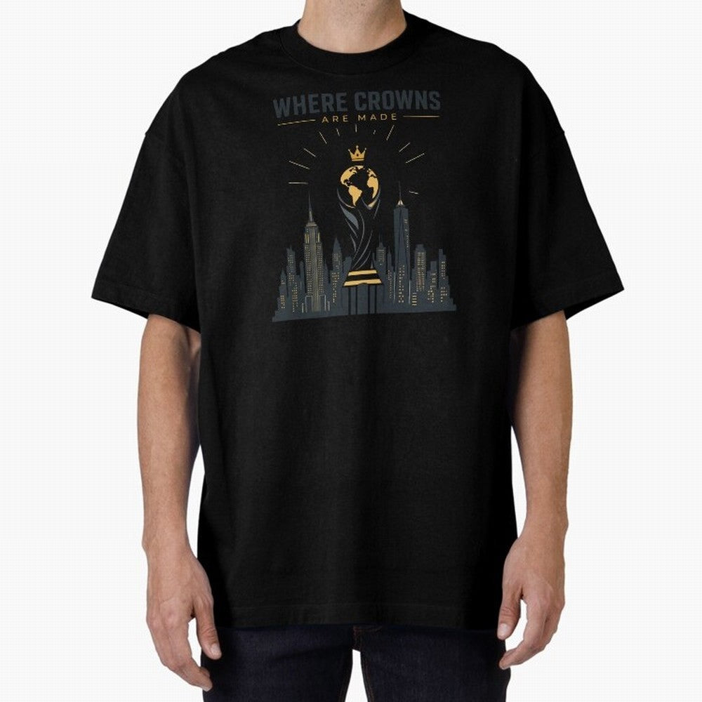 Where Crowns Are Made Classic T-Shirt Bring International Match Energy to FIFA World Cup 2026 Celebrating Mbappe, Brazil, Portugal and Argentina Energy, Match Day Excitement, Supporter Culture, Golden Goals and Global Football Passion; Great for