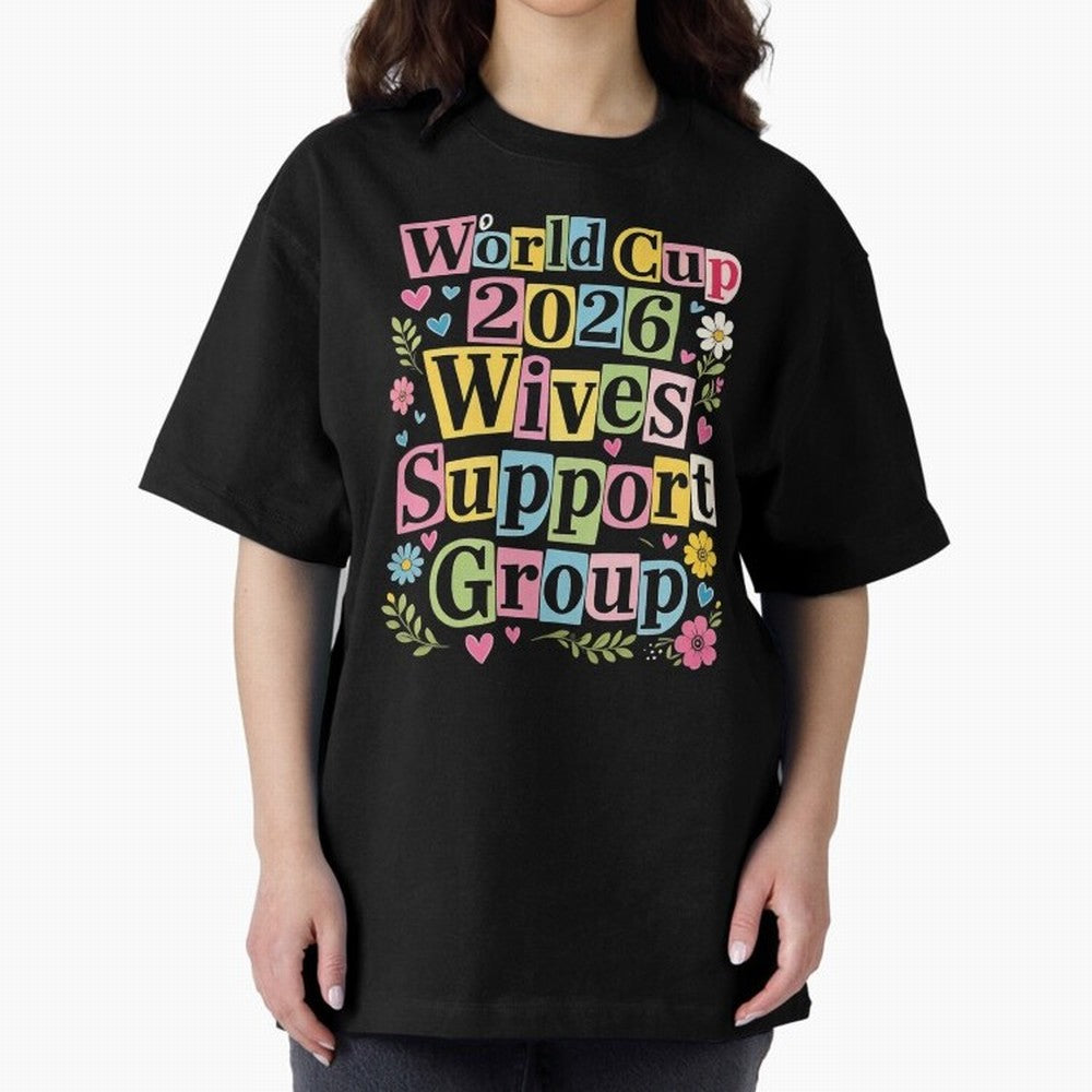 World Cup 2026 Wives Support Group Funny Soccer Meme USA Football Widow Humor Classic T-Shirt Bring Bold Fan Energy to FIFA World Cup 2026 Group Stage for Fans of Neymar, Haaland and Cristiano Ronaldo and Spain and Netherlands, Bringing Goal