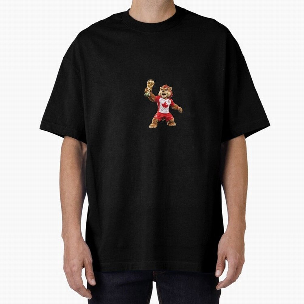 Canada Soccer Mascot Champion - Canadian Football Victory Trophy 2026 Classic T-Shirt Support Your Favorite Stars during the FIFA World Cup 2026 Journey through Messi, CR7 and Mbappe Highlights, Brazil, Portugal and Argentina Pride, Football