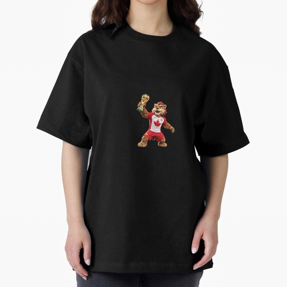 Canada Soccer Mascot Champion - Canadian Football Victory Trophy 2026 Classic T-Shirt Support Your Favorite Stars during the FIFA World Cup 2026 Journey through Messi, CR7 and Mbappe Highlights, Brazil, Portugal and Argentina Pride, Football