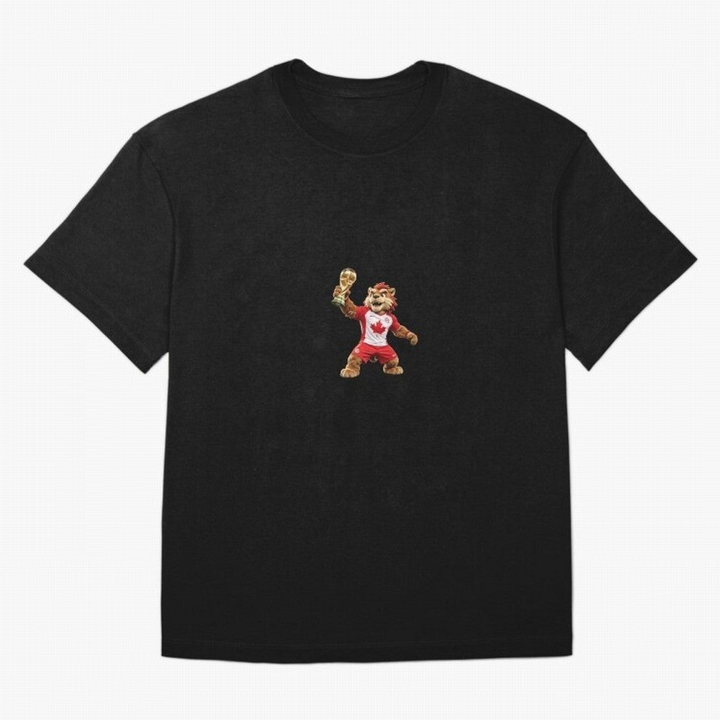 Canada Soccer Mascot Champion - Canadian Football Victory Trophy 2026 Classic T-Shirt Support Your Favorite Stars during the FIFA World Cup 2026 Journey through Messi, CR7 and Mbappe Highlights, Brazil, Portugal and Argentina Pride, Football