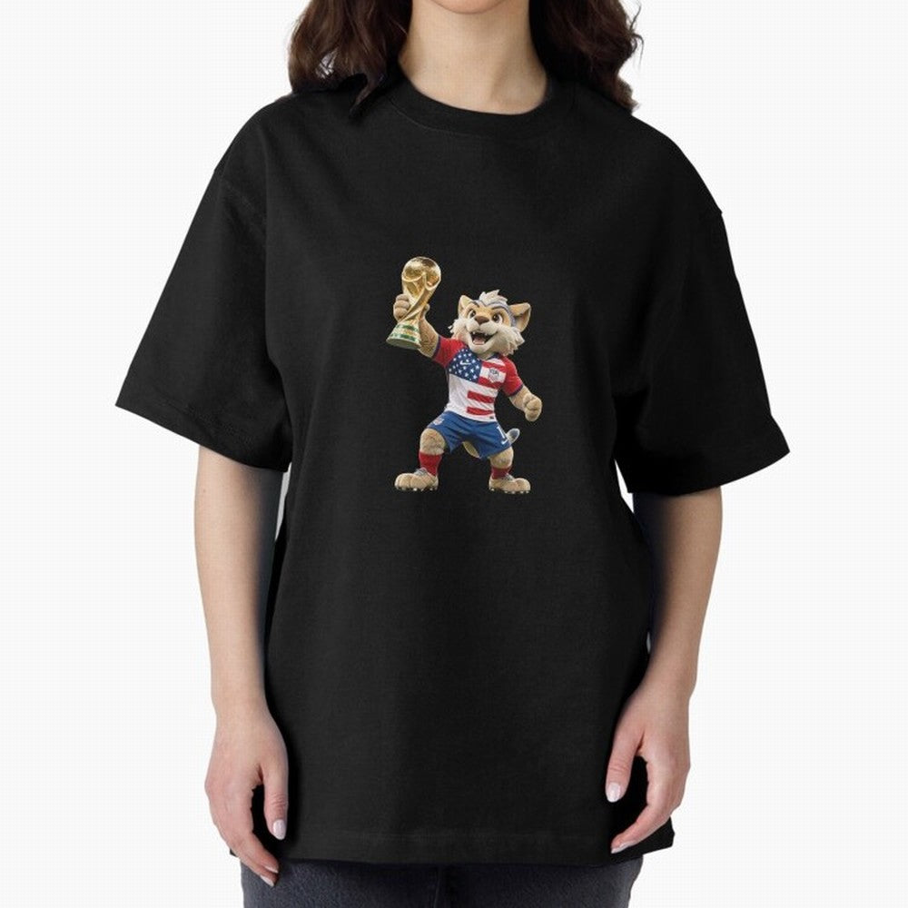 United States Soccer Team Mascot - USA Football Champion 2026 Classic T-Shirt Create FIFA World Cup 2026 for Fans of CR7 and Portugal, Bringing Global Supporter Spirit, Legendary Goals, National Colors and Tournament Celebration; Ideal for Football