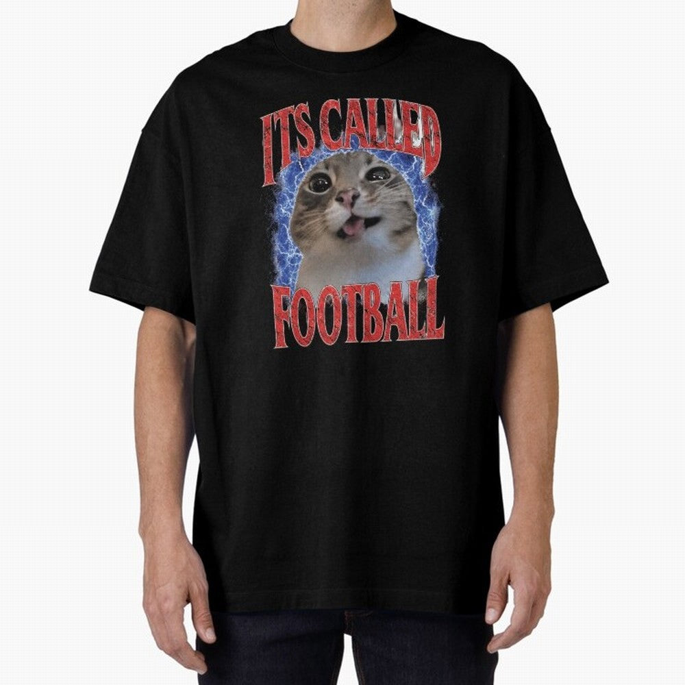 Football Silly Cat USA World Cup Meme Shirt Funny Y2K Grunge Cat Graphic Tee Soccer Meme Shirt Chaotic Cat Fan Gift Classic T-Shirt Cheer for Match Day Hype around FIFA World Cup 2026, Mbappe and Neymar, Brazil, Soccer Culture, Superstar Moments,