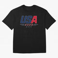 USA 2026 Soccer Fan Shirt | American Football Supporter Minimal Design Classic T-Shirt Fuel Your Fan Pride for Global Football Passion for FIFA World Cup 2026 USA Canada Mexico, with Messi, Neymar and Mbappe, Argentina, France and Brazil, Match Day