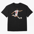 England Football Sticker Number 10 Three Lions Classic T-Shirt Capture FIFA World Cup 2026 USA Canada Mexico Spirit, Featuring Brazil, Cristiano Ronaldo, Haaland and CR7, Championship Spirit, Famous Goals, Roaring Crowds and International Football