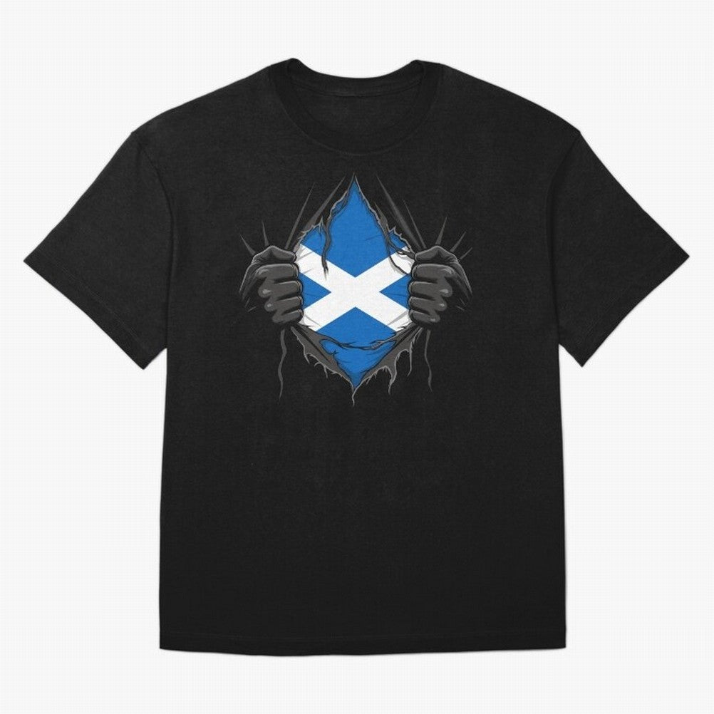 Scotland Flag - National Team Fans Classic T-Shirt Support Iconic Players in FIFA World Cup 2026 Spirit, Made for Argentina, Messi and Cristiano Ronaldo, Retro Football Energy, Iconic Rivalries, Trophy Chase Drama and Stadium Atmosphere; Great for