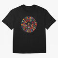 Vibrant 2026 World Cup International Flag Splash Classic T-Shirt Join Supporters Worldwide for Match Day Hype around FIFA World Cup 2026 Group Stage, Cristiano Ronaldo, Argentina and Brazil, Goal Celebration Energy, Supporter Heritage, Football