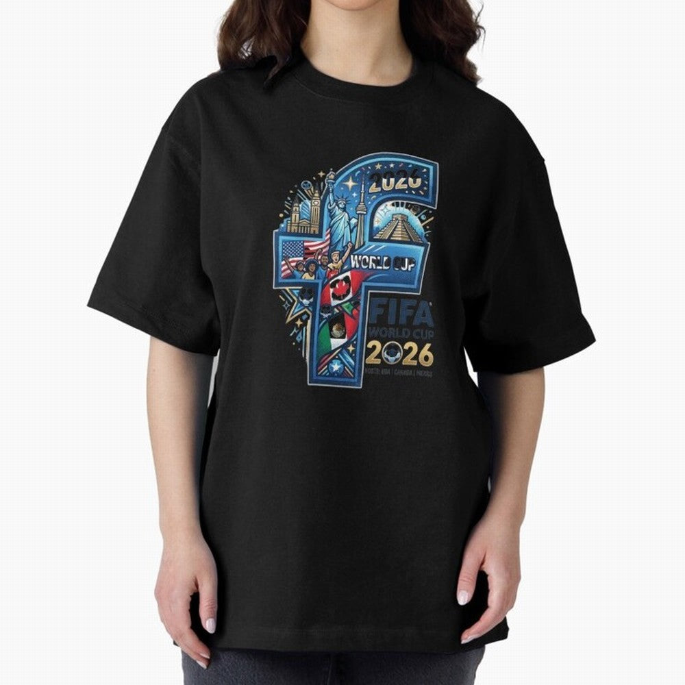 FIFA World Cup 2026 USA Canada Mexico Tribute Classic T-Shirt Carry the Colors and Pride of FIFA World Cup 2026 Group Stage Spirit, Driven by Portugal, Spain and Germany, Mbappe, Football Festival Excitement, Trophy Ambitions, Country Rivalries and