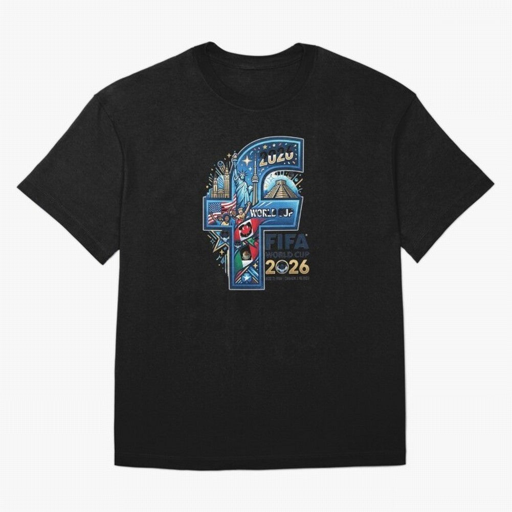 FIFA World Cup 2026 USA Canada Mexico Tribute Classic T-Shirt Carry the Colors and Pride of FIFA World Cup 2026 Group Stage Spirit, Driven by Portugal, Spain and Germany, Mbappe, Football Festival Excitement, Trophy Ambitions, Country Rivalries and