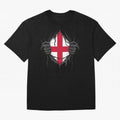 England Flag - National Team Fans Classic T-Shirt Capture Stadium Memories from FIFA World Cup 2026 Group Stage for Fans of Messi and Netherlands, Bringing Championship Spirit, Famous Goals, Roaring Crowds and International Football Unity; Made for