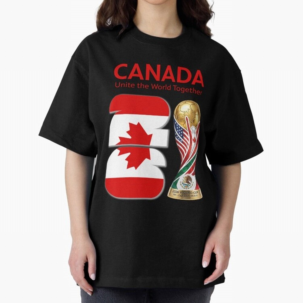 World Cup 2026, IMG 019, CANADA 001 Classic T-Shirt Support Match Day Hype around FIFA World Cup 2026 USA Canada Mexico, Cristiano Ronaldo, Haaland and CR7, France and Portugal, Champion Mindset, Group Stage Buzz, Knockout Tension and Passionate