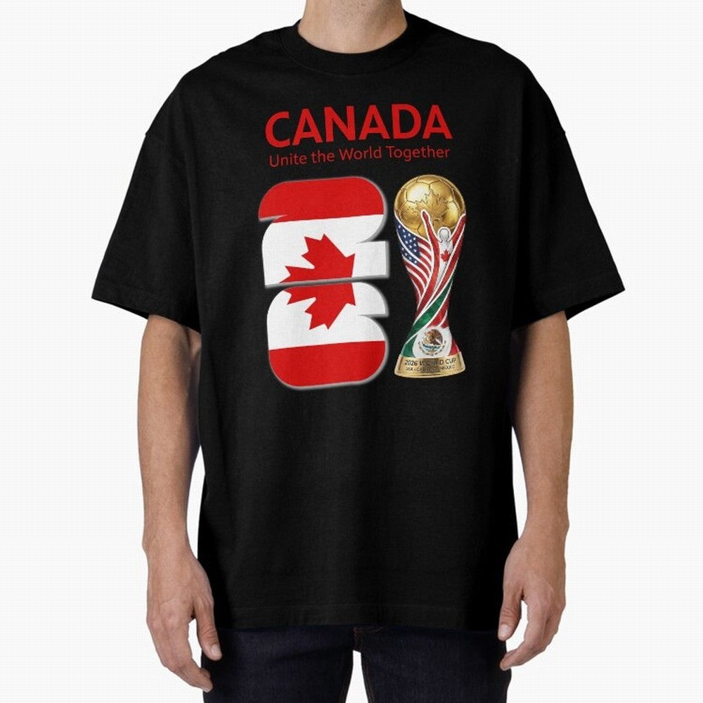 World Cup 2026, IMG 019, CANADA 001 Classic T-Shirt Support Match Day Hype around FIFA World Cup 2026 USA Canada Mexico, Cristiano Ronaldo, Haaland and CR7, France and Portugal, Champion Mindset, Group Stage Buzz, Knockout Tension and Passionate