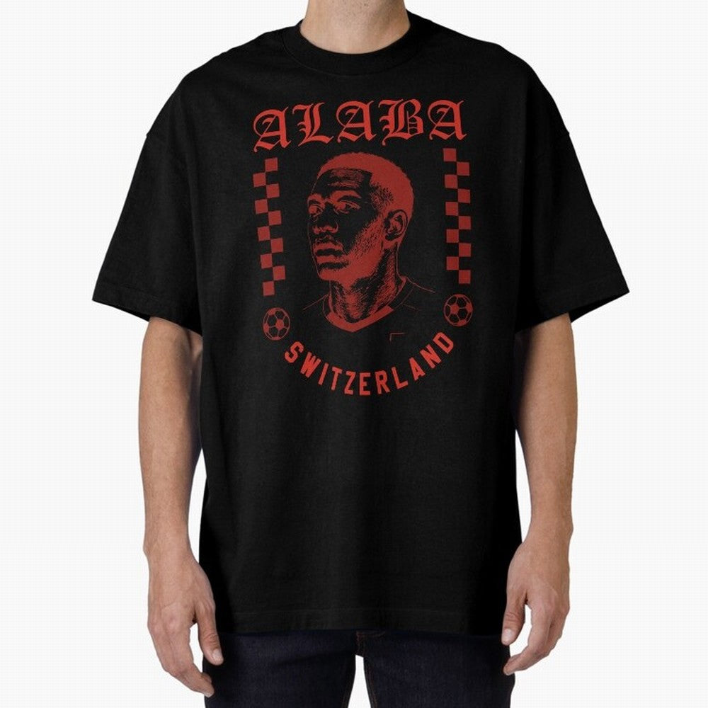 Alaba Switzerland Soccer Legend Vintage Football Fan Shirt Classic T-Shirt Experience the Global Stage of FIFA World Cup 2026 USA Canada Mexico Featuring Haaland and Mbappe, Argentina and Brazil Energy, Championship Spirit, Famous Goals, Roaring