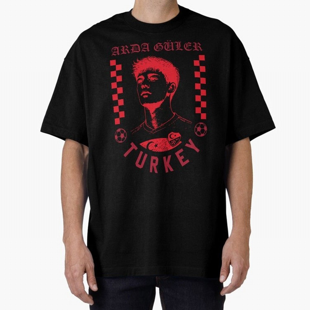 Arda G¨¹ler Turkey Soccer Legend Retro Football Fan Design Classic T-Shirt Turn Up for the FIFA World Cup 2026 Group Stage Journey through Messi and Cristiano Ronaldo Highlights, Spain Pride, Champion Mindset, Group Stage Buzz, Knockout Tension and