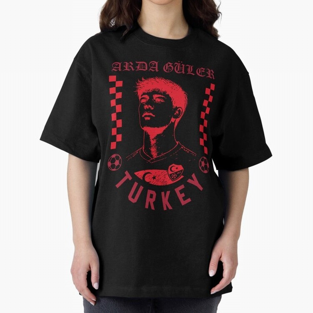 Arda G¨¹ler Turkey Soccer Legend Retro Football Fan Design Classic T-Shirt Turn Up for the FIFA World Cup 2026 Group Stage Journey through Messi and Cristiano Ronaldo Highlights, Spain Pride, Champion Mindset, Group Stage Buzz, Knockout Tension and