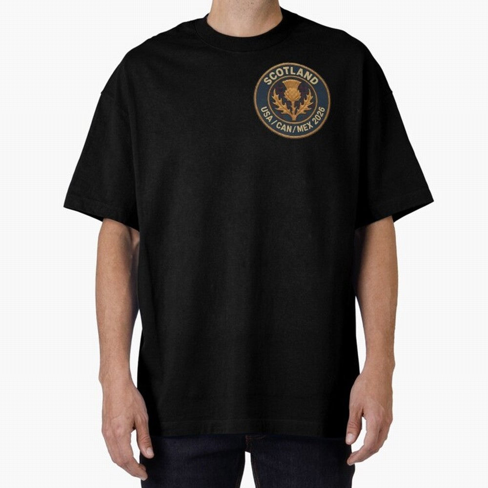 Scotland World Cup 2026 Thistle Classic T-Shirt Bring Match Day Fire to Global Football Passion for FIFA World Cup 2026, Centered on Messi, CR7 and Mbappe, Argentina and Brazil, Global Supporter Spirit, Legendary Goals, National Colors and