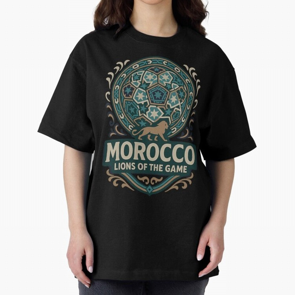 Morocco Lions Of The Game Classic T-Shirt Make Every Match About the FIFA World Cup 2026 Group Stage Journey through Cristiano Ronaldo, Haaland and CR7 Highlights, Portugal, Spain and Germany Pride, Football History, Final Match Energy, Crowd Noise