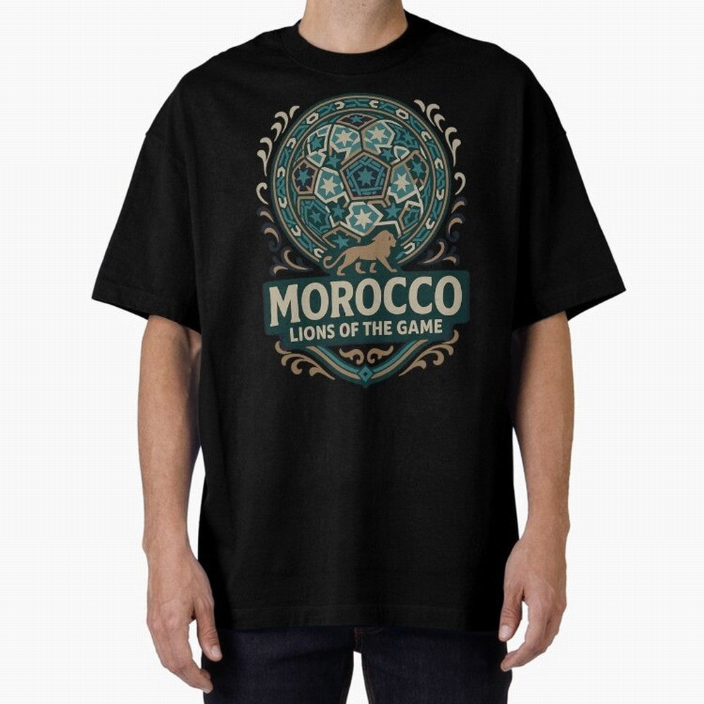 Morocco Lions Of The Game Classic T-Shirt Make Every Match About the FIFA World Cup 2026 Group Stage Journey through Cristiano Ronaldo, Haaland and CR7 Highlights, Portugal, Spain and Germany Pride, Football History, Final Match Energy, Crowd Noise