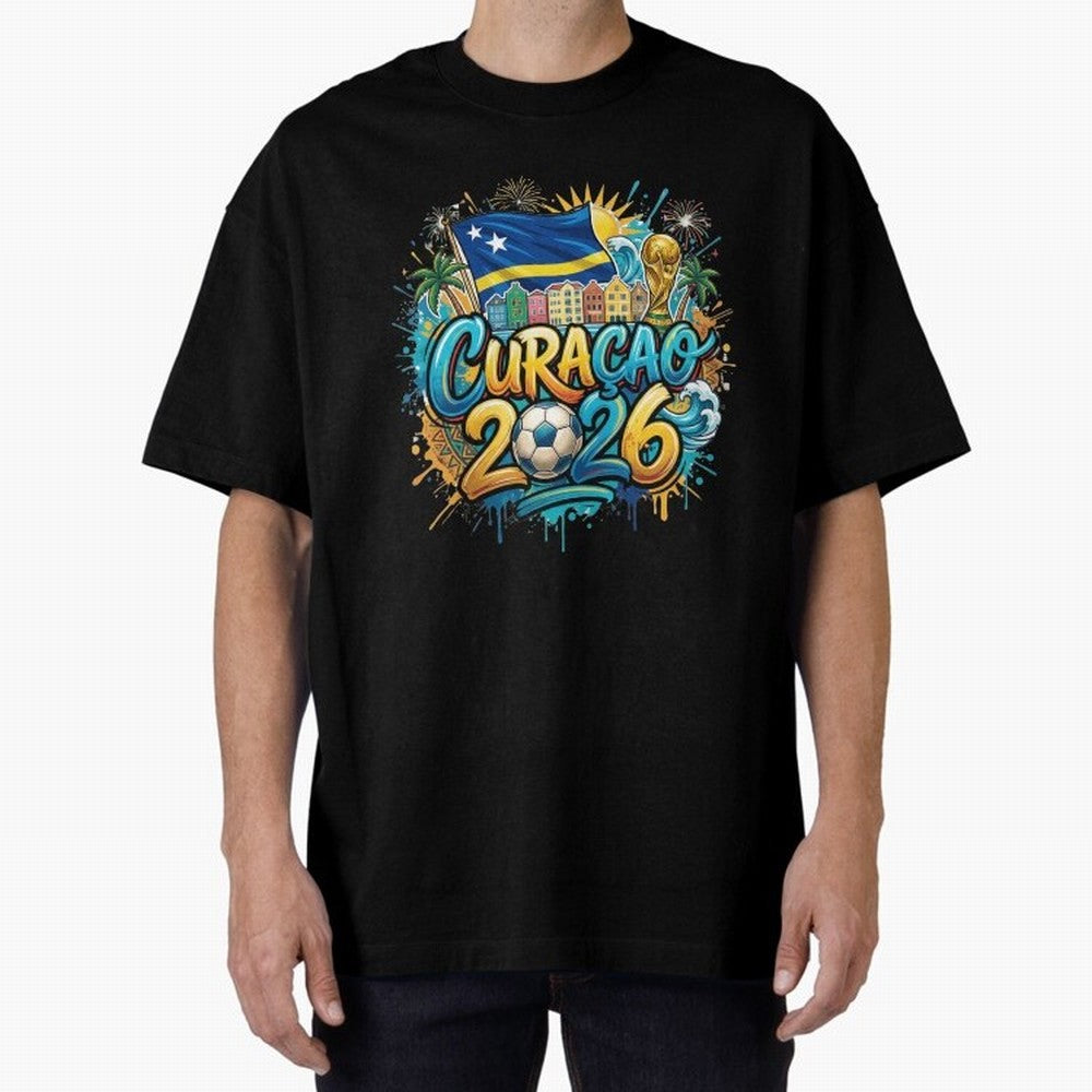 Curacao World Cup 2026 Football Legacy Classic T-Shirt Support the Legends of FIFA World Cup 2026 Spirit, Driven by England, CR7, Soccer Culture, Superstar Moments, National Team Dreams and Competitive Fire; Made for Die Hard Supporters, Soccer