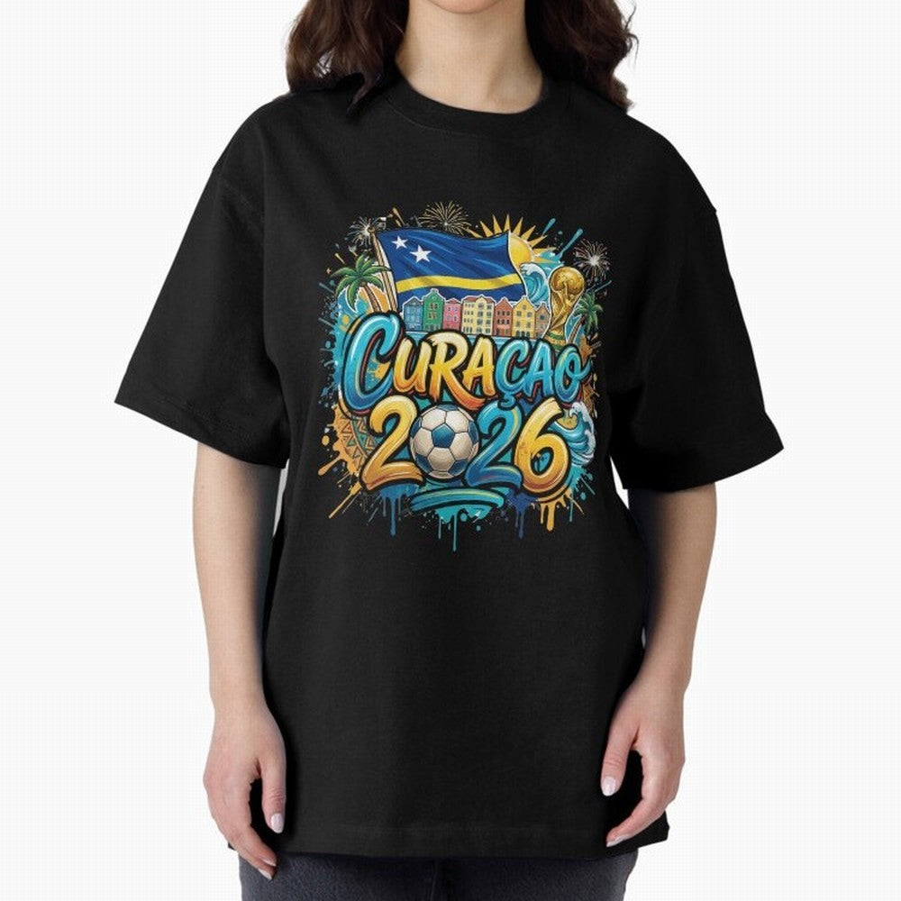 Curacao World Cup 2026 Football Legacy Classic T-Shirt Support the Legends of FIFA World Cup 2026 Spirit, Driven by England, CR7, Soccer Culture, Superstar Moments, National Team Dreams and Competitive Fire; Made for Die Hard Supporters, Soccer