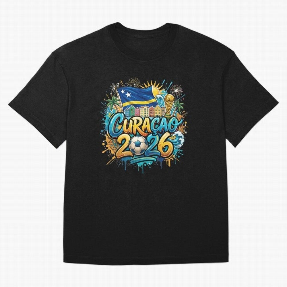 Curacao World Cup 2026 Football Legacy Classic T-Shirt Support the Legends of FIFA World Cup 2026 Spirit, Driven by England, CR7, Soccer Culture, Superstar Moments, National Team Dreams and Competitive Fire; Made for Die Hard Supporters, Soccer
