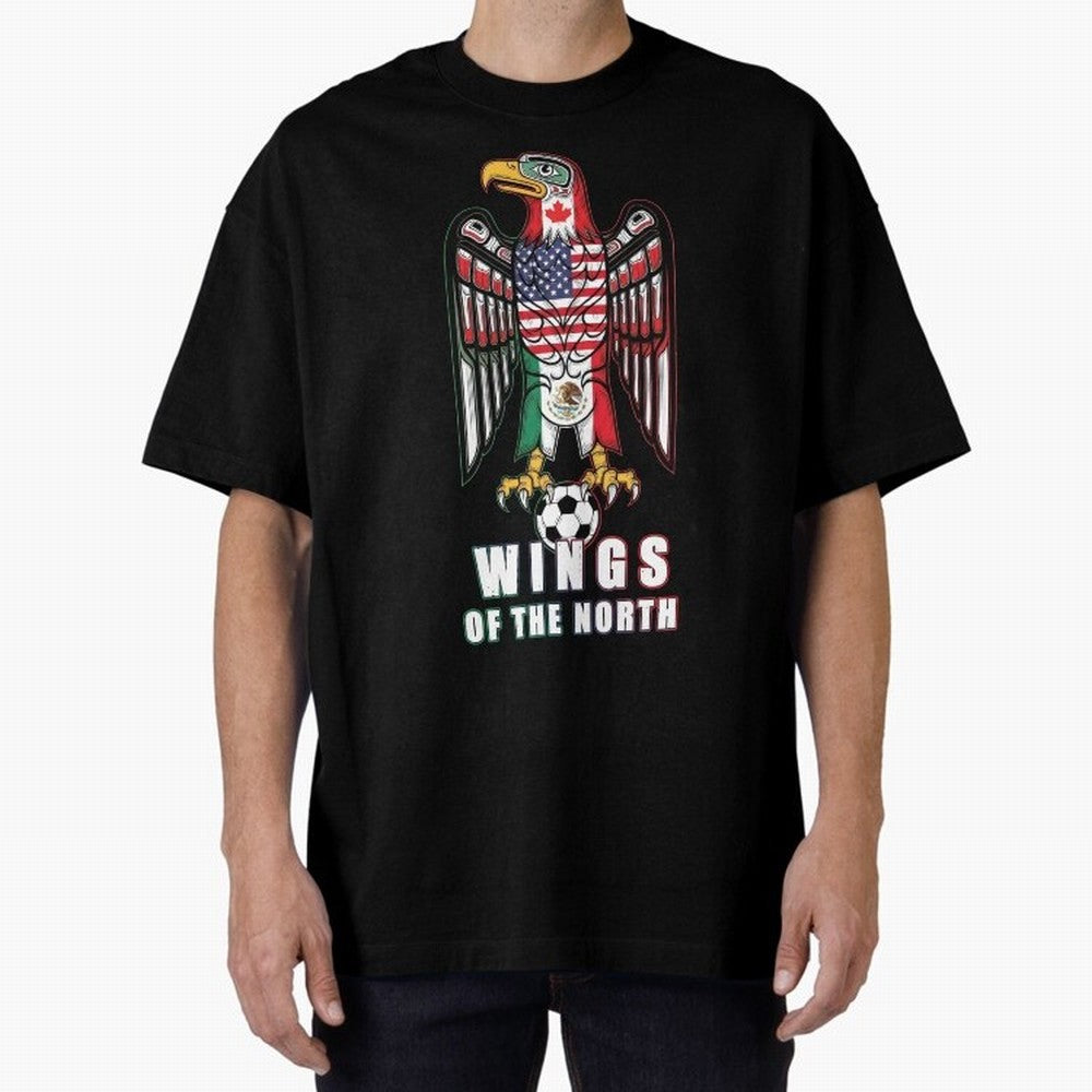Eagle of the Americas - United Wings 2026 Classic T-Shirt Honor Football Greatness during Match Day Hype around FIFA World Cup 2026 Group Stage, Cristiano Ronaldo, Haaland and CR7, Argentina, France and Brazil, Sports Nostalgia, International
