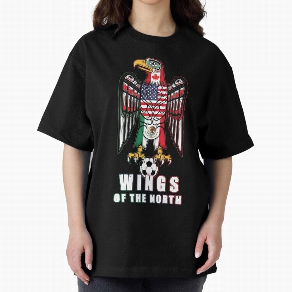 Eagle of the Americas - United Wings 2026 Classic T-Shirt Honor Football Greatness during Match Day Hype around FIFA World Cup 2026 Group Stage, Cristiano Ronaldo, Haaland and CR7, Argentina, France and Brazil, Sports Nostalgia, International