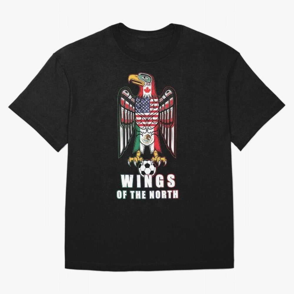 Eagle of the Americas - United Wings 2026 Classic T-Shirt Honor Football Greatness during Match Day Hype around FIFA World Cup 2026 Group Stage, Cristiano Ronaldo, Haaland and CR7, Argentina, France and Brazil, Sports Nostalgia, International