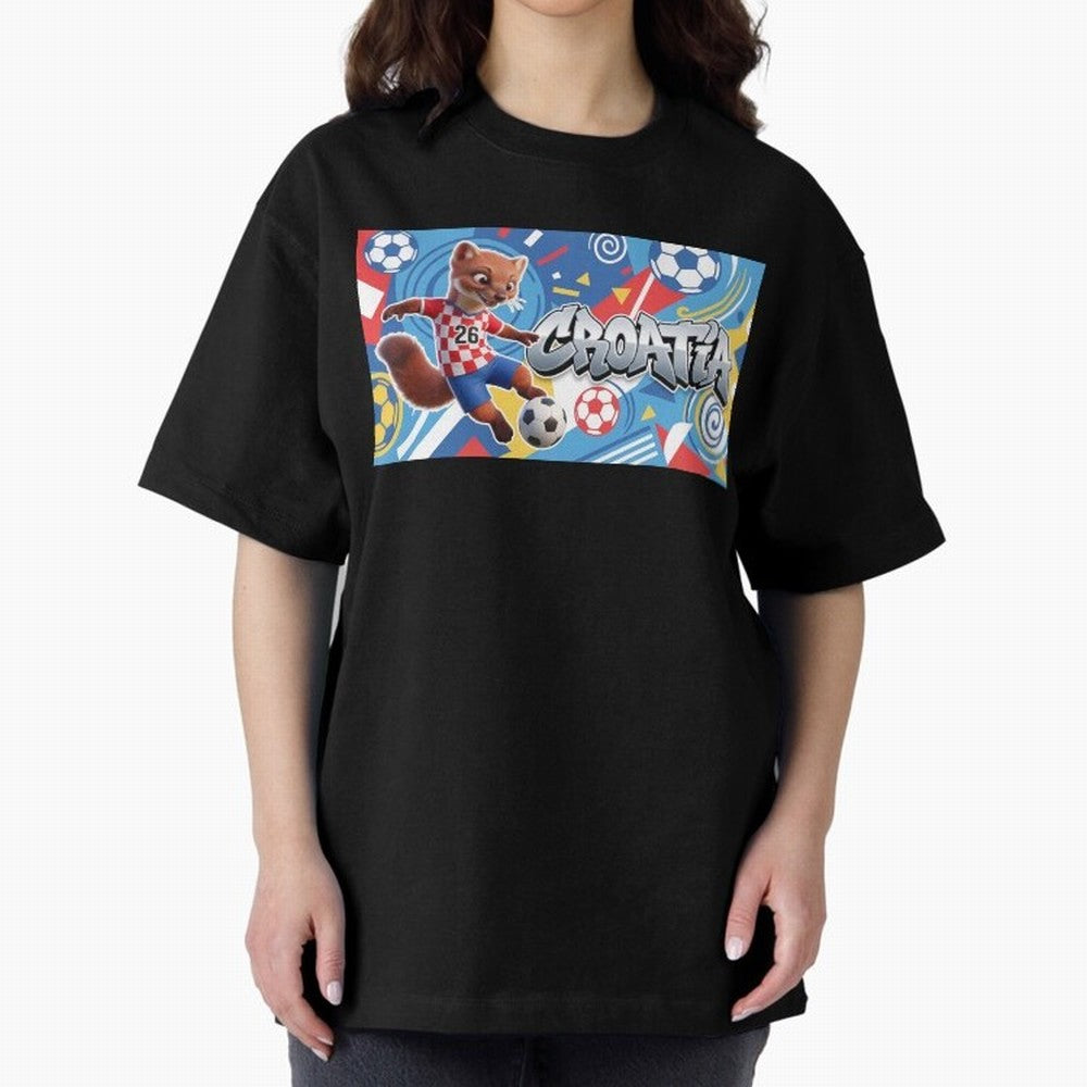 World Cup 2026 Croatia Soccer Team Fan Art Classic T-Shirt Relive Legendary Nights from FIFA World Cup 2026 Group Stage Spirit, Connected to France and Portugal, Neymar, Supporter Pride, Iconic Celebrations, Legendary Names and Global Match Day