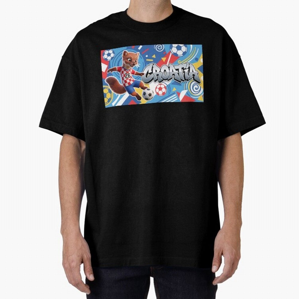 World Cup 2026 Croatia Soccer Team Fan Art Classic T-Shirt Relive Legendary Nights from FIFA World Cup 2026 Group Stage Spirit, Connected to France and Portugal, Neymar, Supporter Pride, Iconic Celebrations, Legendary Names and Global Match Day