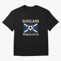 Scotland World Cup 2026 Oversized T-Shirt Back Your Heroes with FIFA World Cup 2026 USA Canada Mexico for Fans of Neymar, Haaland and Cristiano Ronaldo and Portugal, Spain and Germany, Bringing Supporter Pride, Iconic Celebrations, Legendary Names