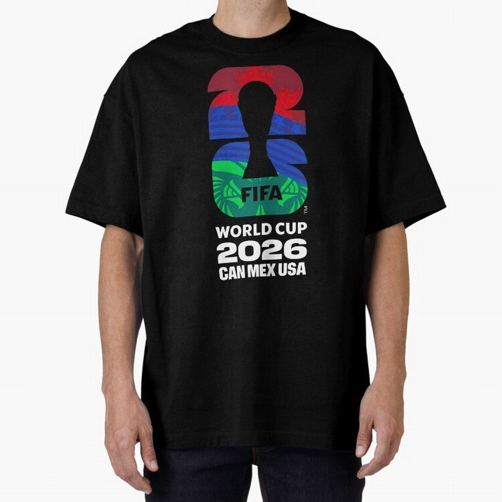 World Cup26 Host Country Logo Flags Oversized T-Shirt Bring Legendary Rivalry Energy to FIFA World Cup 2026 Built around Messi, Neymar and Mbappe, Netherlands Energy, Supporter Pride, Iconic Celebrations, Legendary Names and Global Match Day