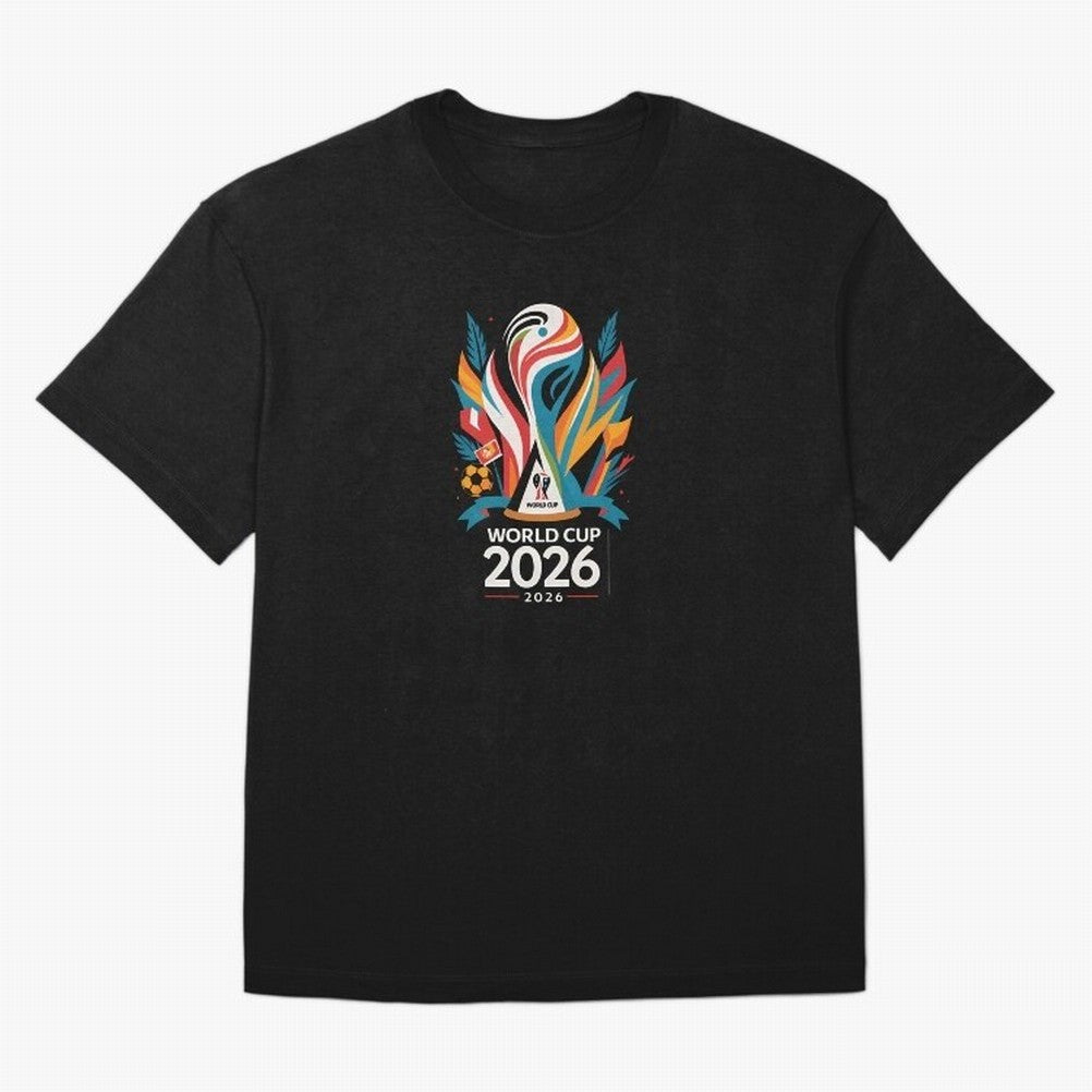 USA World Cup 2026 Football Fan T-Shirt_84827790 Oversized T-Shirt Make the Season About Global Football Passion for FIFA World Cup 2026, Featuring Messi, Brazil, Portugal and Argentina, Football Festival Excitement, Trophy Ambitions, Country