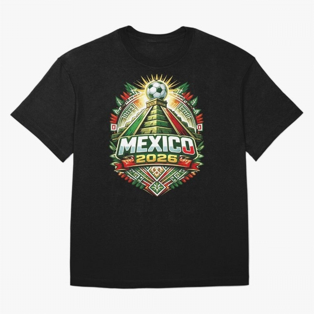 Mexico Soccer 2026 Art Oversized T-Shirt Feel the Roar of Match Day Hype around FIFA World Cup 2026 Group Stage, Cristiano Ronaldo, Haaland and CR7, Portugal, Soccer Culture, Superstar Moments, National Team Dreams and Competitive Fire; Perfect for