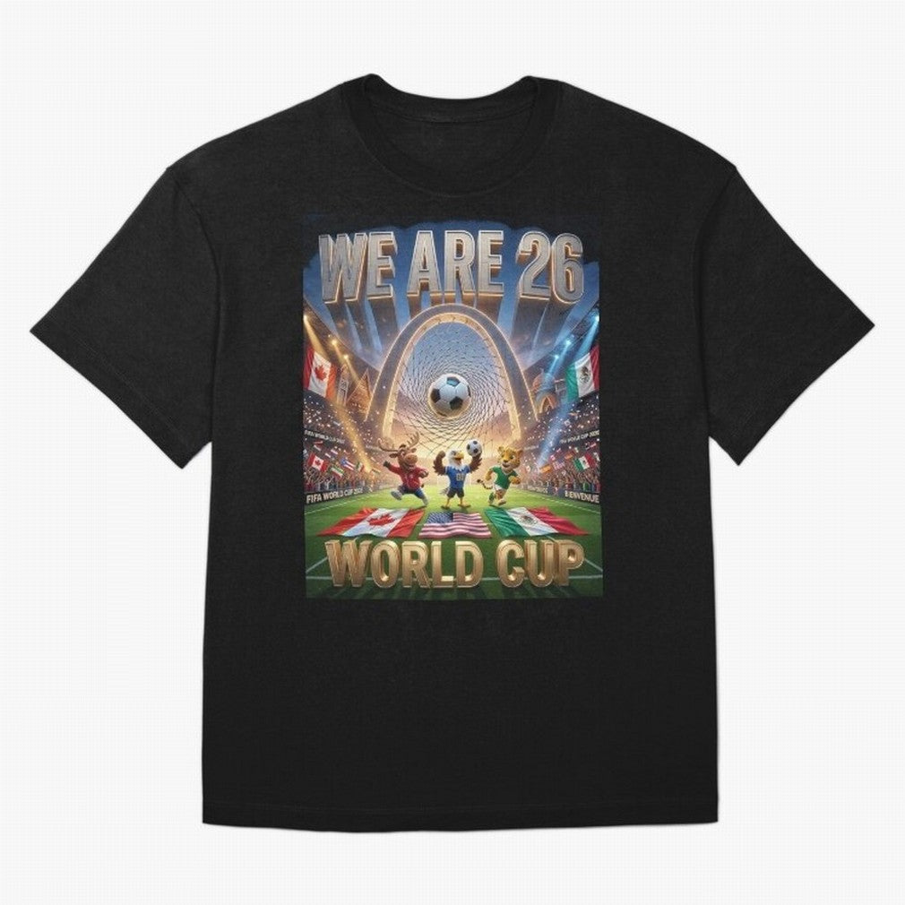 World cup 2026 Oversized T-Shirt Back the Journey through FIFA World Cup 2026 Group Stage for Fans of CR7 and France and Portugal, Bringing Champion Mindset, Group Stage Buzz, Knockout Tension and Passionate Fan Culture; Made for Die Hard