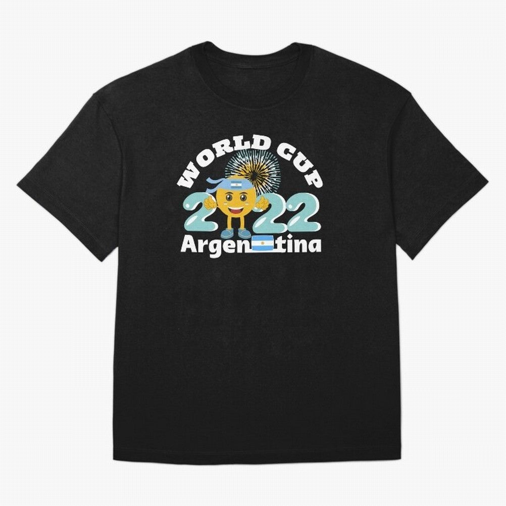 Football World Cup 2022 Winner. Argentina 2022. Oversized T-Shirt Celebrate Classic Football Spirit in FIFA World Cup 2026 Group Stage for Fans of Messi and Brazil, Bringing Goal Celebration Energy, Supporter Heritage, Football Icons and Worldwide