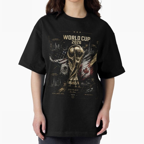 2026 FIFA World Cup Oversized T-Shirt Celebrate National Team Dreams in FIFA World Cup 2026 Group Stage Spirit, with Netherlands, CR7 and Messi, Supporter Pride, Iconic Celebrations, Legendary Names and Global Match Day Energy; Built for Supporters