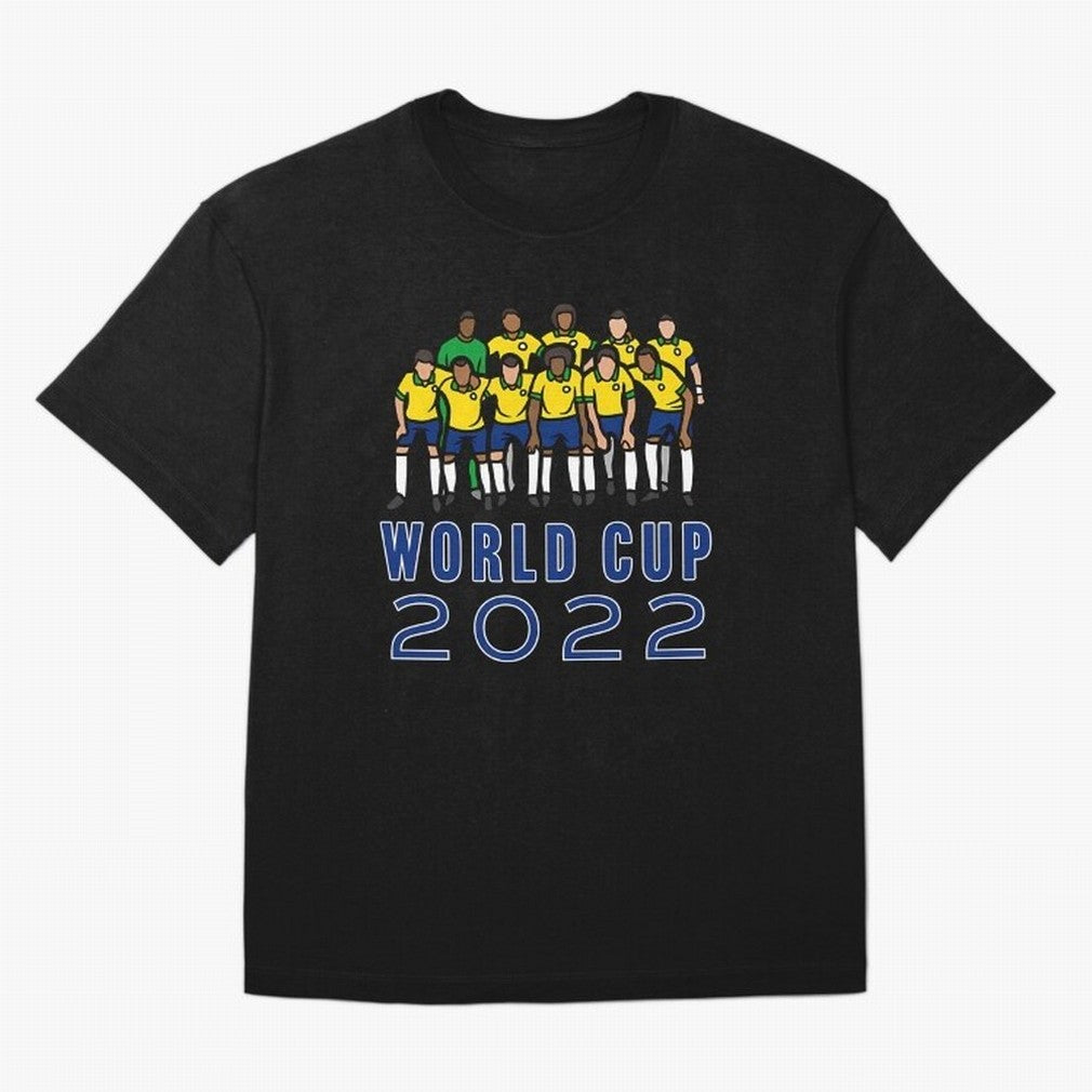 World Cup 2022 Oversized T-Shirt Capture Stadium Memories from Global Football Passion for FIFA World Cup 2026 Group Stage, Featuring Cristiano Ronaldo, Haaland and CR7, Brazil, Portugal and Argentina, Fan Favorite Moments, National Team Passion,