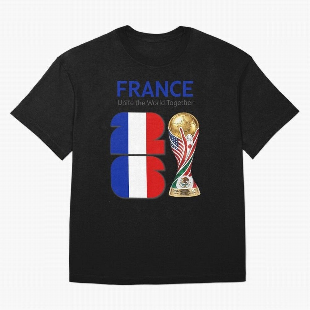 World Cup 2026, IMG 030, FRANCE 001 Oversized T-Shirt Honor Champions and Dreams in FIFA World Cup 2026 Group Stage Inspired by Messi, CR7 and Mbappe, Brazil, Portugal and Argentina Energy, Game Day Rituals, Football Legends, Country Pride and the