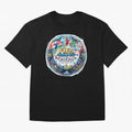 FIFA World Cup 2026 Official Match Ball Concept Art - Canada Mexico USA Oversized T-Shirt Bring FIFA World Cup 2026 Group Stage for Fans of Messi and Argentina, France and Brazil, Bringing Championship Spirit, Famous Goals, Roaring Crowds and
