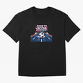 Road To 2026 The World Plays As One Oversized T-Shirt Bring World Football Passion into the FIFA World Cup 2026 Group Stage Journey through Mbappe Highlights, Portugal, Spain and Germany Pride, Game Day Rituals, Football Legends, Country Pride and