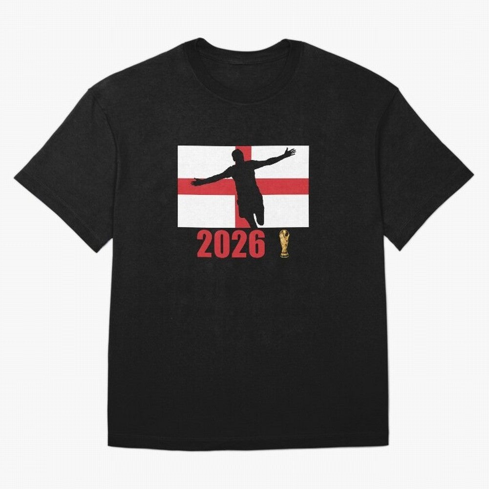 England World Cup 2026 T-Shirt_84815873 Oversized T-Shirt Represent the Passion of FIFA World Cup 2026 Group Stage with Messi, Neymar and Mbappe, Spain Energy, Match Day Excitement, Supporter Culture, Golden Goals and Global Football Passion;