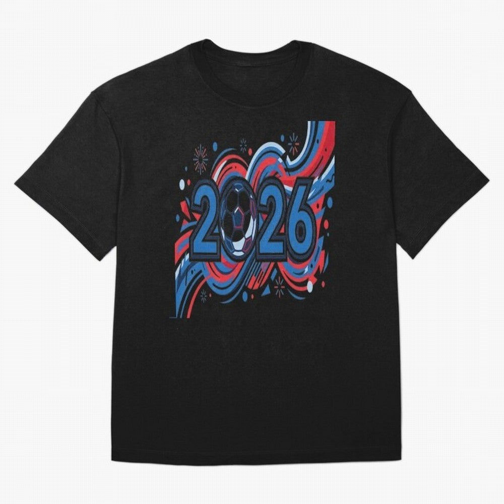 Football 2026 Oversized T-Shirt Bring Supporter Culture to Match Day Hype around FIFA World Cup 2026, CR7 and Messi, Germany, Worldwide Fan Energy, Dramatic Goals, Stadium Lights and Championship Celebrations; Ideal for Passionate Fans Who Love