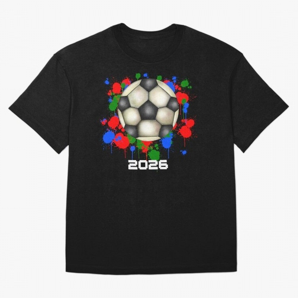 Football 2026 Oversized T-Shirt Celebrate Every Goal in Global Football Passion for FIFA World Cup 2026, Inspired by Haaland and Mbappe, Netherlands, Goal Celebration Energy, Supporter Heritage, Football Icons and Worldwide Tournament Joy; Great